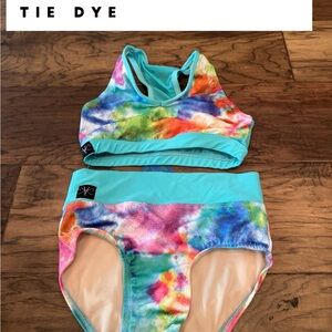 Kandi Kouture Tie Dye Kids Dance Set